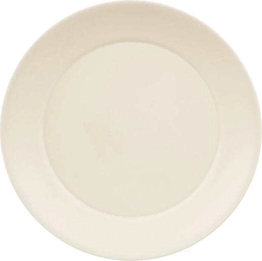 Assiette plate en plastique Sandy 23,5 cm, couleur crème