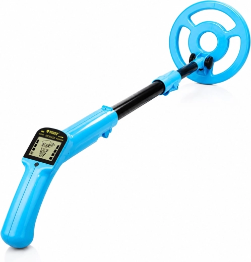 Détecteur de métaux pour enfants Renew Force avec écran LCD, bleu