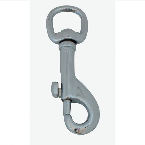 Mousqueton pivotant 80 × 20 mm, chrome, lot de 10 pcs