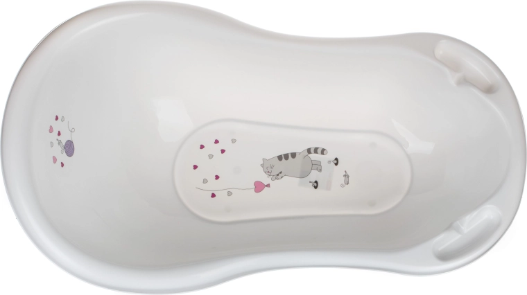 Décor ludique de chat en blanc élégant