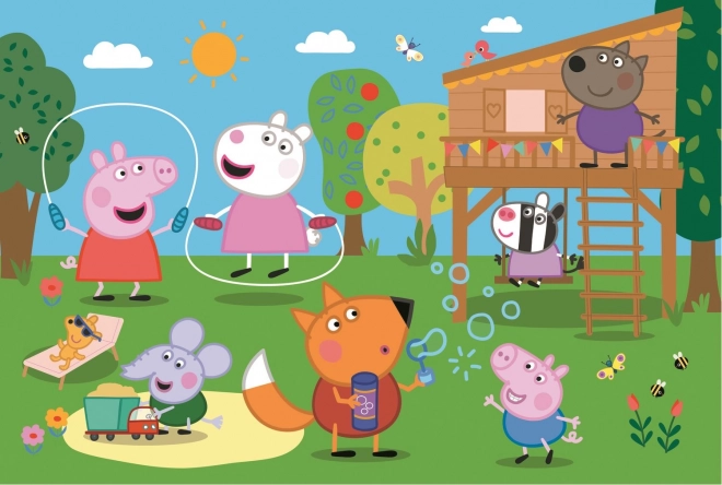 Puzzle Trefl Peppa Pig 24 Maxi Amusement au Pré