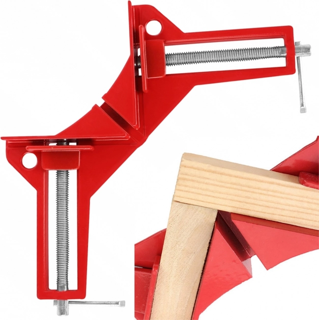 Serre-joint d'angle pour charpentier