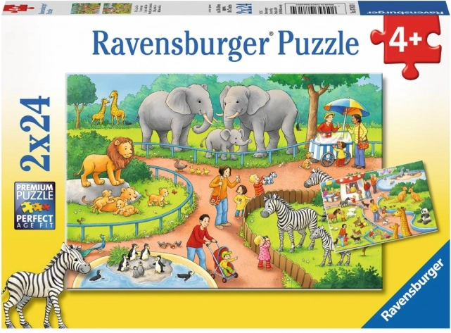 Puzzle Den v Zoo 2x24