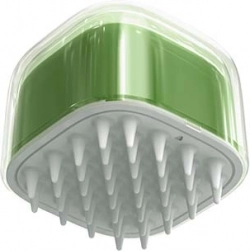 Brosse Cheerble Candy pour animaux (verte)