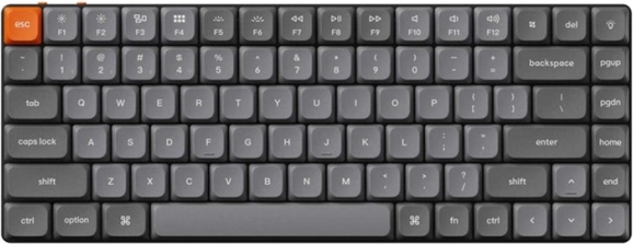 Clavier sans fil Keychron K3 Max RGB Brown Switch noir