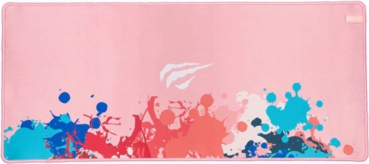 Tapis de souris de jeu Rose avec motifs colorés