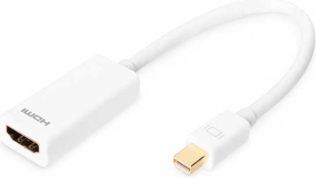 Adaptateur mini DisplayPort vers HDMI FHD blanc 0,15 m