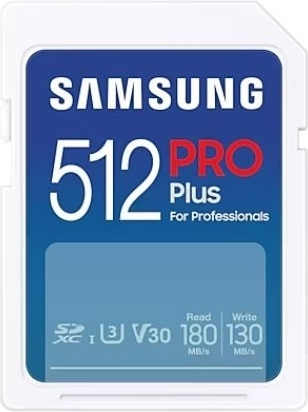 Carte mémoire Samsung PRO Plus 512 Go