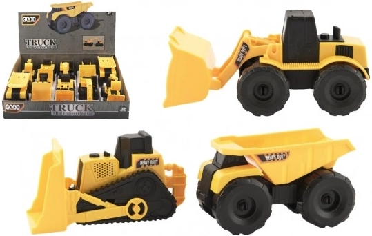 Ensemble de véhicules de construction pour enfants 12-14 cm