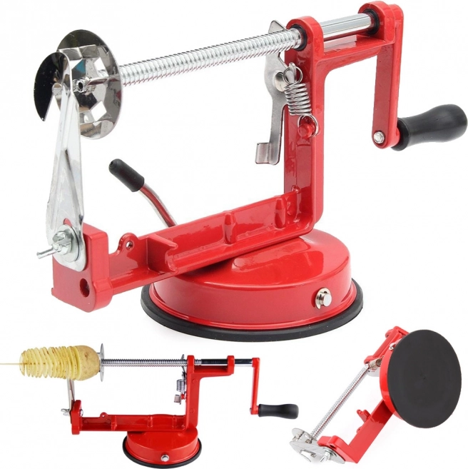 Spiraleur manuel pour pommes de terre avec ventouse