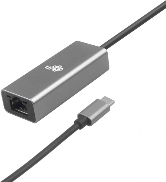 Adaptateur USB-C vers Ethernet RJ45 gris, 10/100/1000 Mb/s
