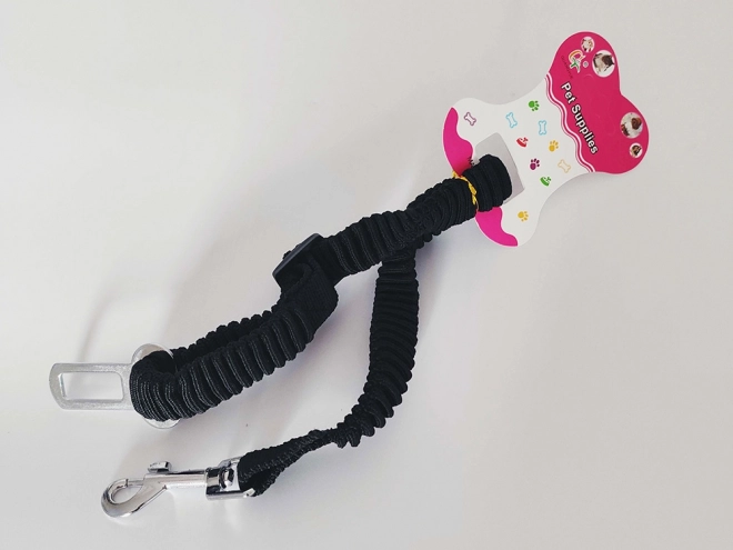 Laisse élastique pour chiens pour ceintures de sécurité de voiture