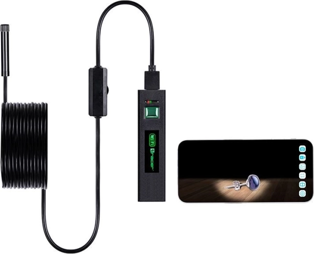 Caméra Endoscopique Tracer HardWire 5M 7MM LED USB
