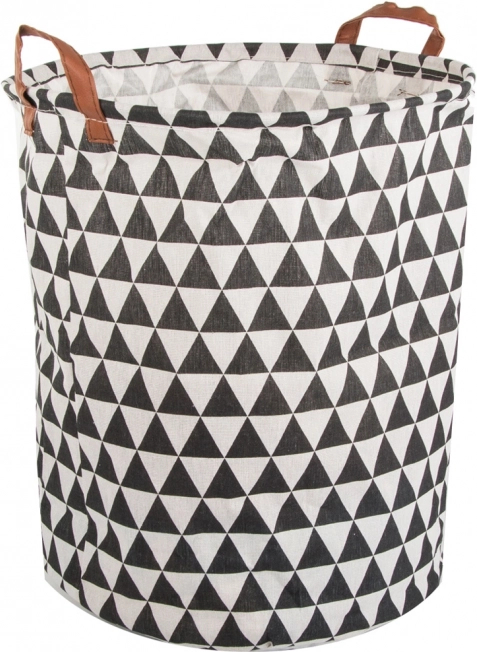 Grand panier à linge pliable