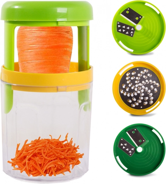 Râpe décorative en spirale pour légumes
