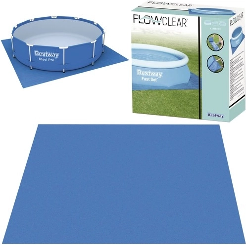 Tapis de protection pour piscine 335 × 335 cm BESTWAY