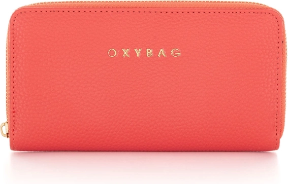 Portefeuille femme MONY L Cuir Corail