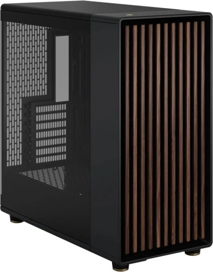Boîtier d'ordinateur North XL RC Charcoal Black TG Dark
