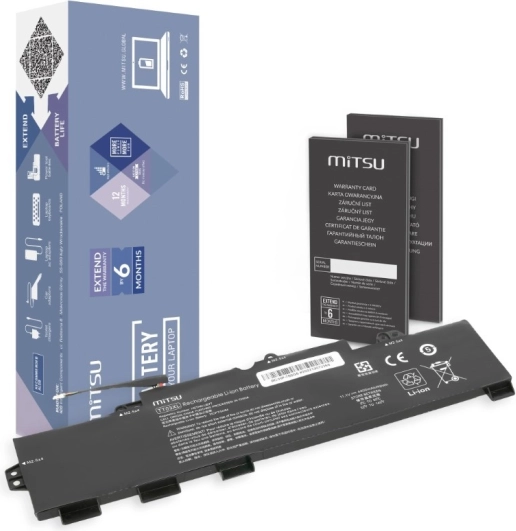Batterie Mitsu HP EliteBook TT03XL 4400mAh