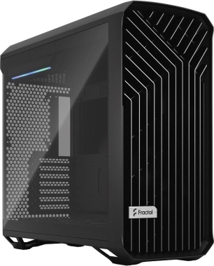 Boîtier Fractal Torrent noir avec 5 ventilateurs et fenêtre