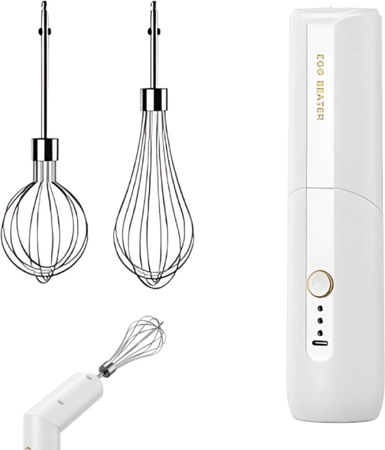 Batteur électrique sans fil pour œufs et mousses avec charge USB