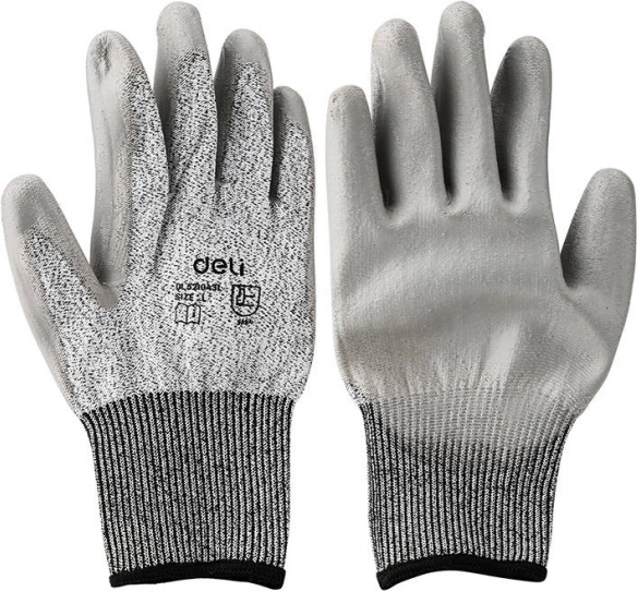 Gants résistants aux coupures Deli Tools L