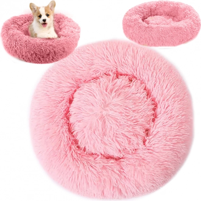 Panier douillet pour chats coussin moelleux pour canapé 80 cm – Růžová