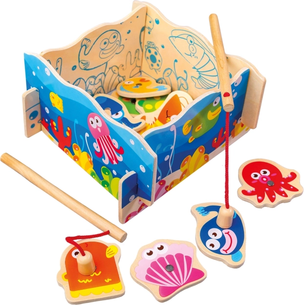 Jeu de Pêche Magnétique Bino Pour Enfants