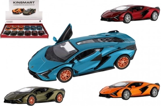 Modèle de voiture Lamborghini Sián FKP 37 remontage à friction