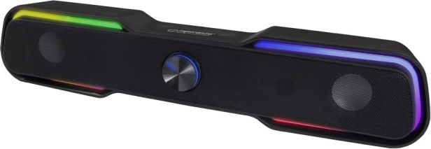 Barre de son USB avec éclairage LED Apala