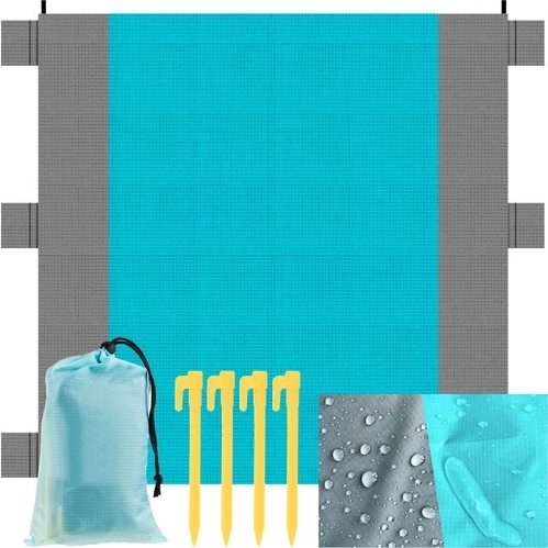 Tapis de plage et de pique-nique XXL 208 × 208 cm TRIZAND
