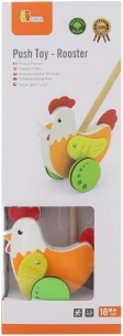 Viga Chariot à pousser en bois Poulette
