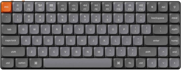 Clavier mécanique sans fil Keychron K3 Max RGB, interrupteurs rouges