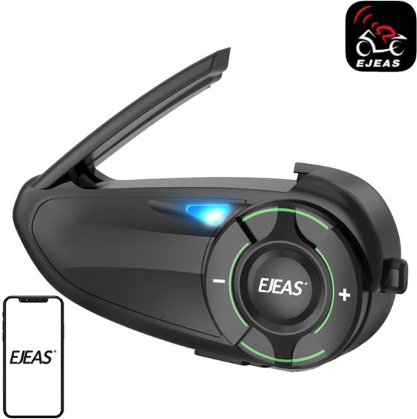 intercom moto EJEAS Q8 avec communication mesh et IP67