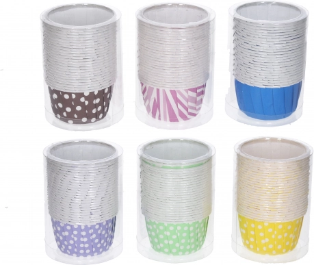 Caissettes pâtissières rigides 5 cm, 25 pcs