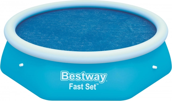 Bâche solaire de couverture pour piscine 244 cm BESTWAY Fast Set