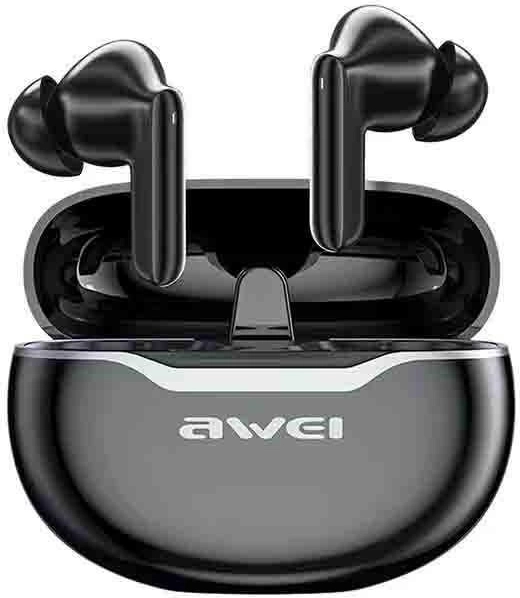 Écouteurs Bluetooth Awei T50 Pro TWS noirs