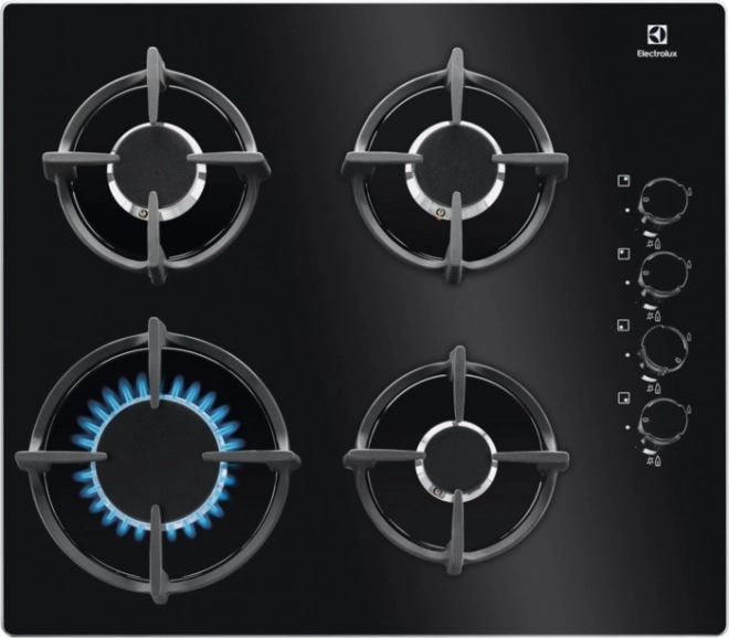 Table de cuisson à gaz en verre