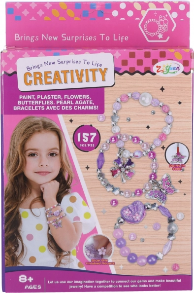 Kit pour créer vos propres bijoux : bracelets et colliers