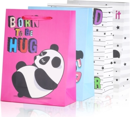 Sac cadeau Panda 24x18 cm