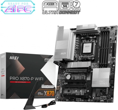 Carte mère MSI Pro Series avec Wi‑Fi