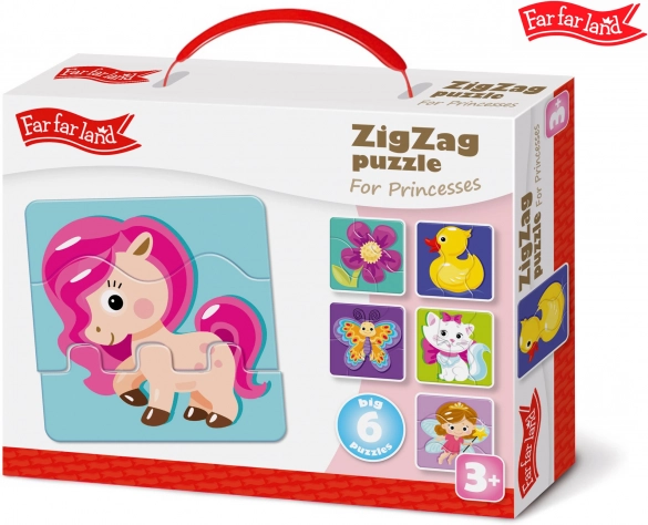 Puzzle ZigZag pour Princesses Far Far Land