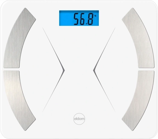 Balance connectée Bluetooth Eldom blanche