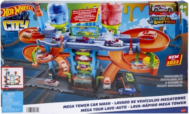 Hot Wheels City Méga Lave-Auto
