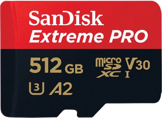 Carte SanDisk Extreme Pro microSDXC 512GB