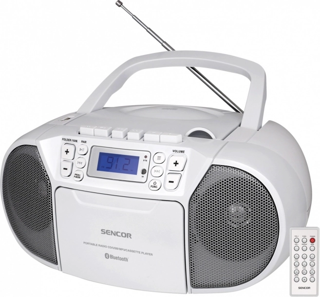 Radiomagnétophone avec CD, MP3, USB et Bluetooth