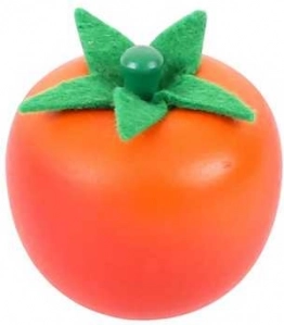 Tomate en bois pour cuisine enfant BIGJIGS