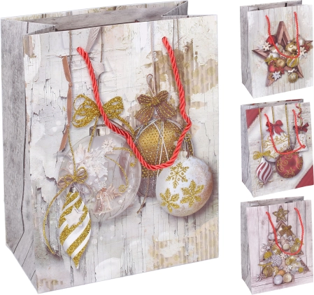 Petit sac cadeau de Noël 23×18×10 cm