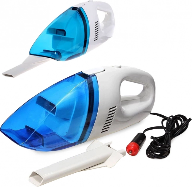 aspirateur à main sans sac pour voiture 12 V avec long câble