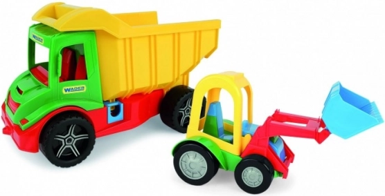 Véhicules Multi Truck avec benne basculante et chargeur buggy